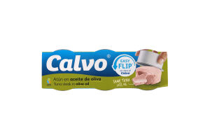 Тунець в оливковій олії Calvo к/у 3х65г