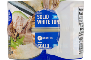 SE Grocers Solid White Tuna In Water - 4 PK
