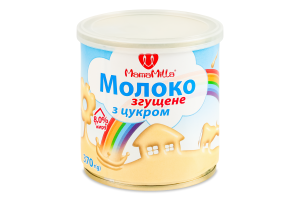 Молоко сгущенное 8% с сахаром Mama Milla ж/б 370г