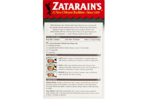 Zatarain's New Orleans Style Alfredo Pasta Dinner Mix