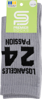 Шкарпетки підліткові Premier socks 24 сірий р22-24