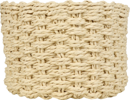Корзина для зберігання Home&Care бежева 18*13см