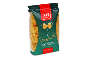 Вироби макаронні Farfalle 500г Хіт продукт