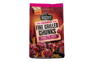 Cooked Perfect Fire Grilled Chunks Korean Style Chicken