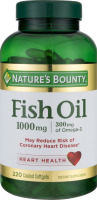 Nature's Bounty Fish Oil 1000mg Dietary Supplement - 220 CT