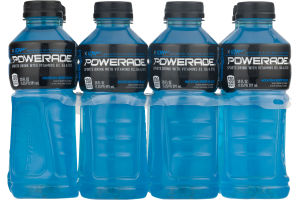 Powerade ION4 Sports Drink With Vitamins B3, B6 & B12 Mountain Berry Blast - 8 PK