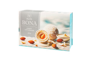 Цукерки з мигдалем Bona ChoccoVia к/у 350г