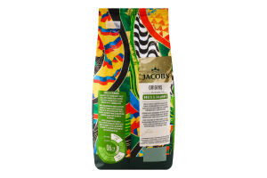 Кофе натуральный жареный в зернах Brazil&Colombia Origins Jacobs м/у 1кг