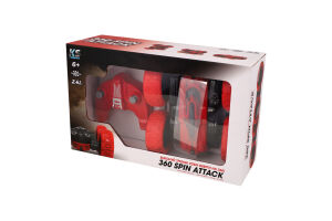 Машинка для детей от 6лет на радиоуправлении красно-черная №STUR8WB Трюковая KS Drive 1шт