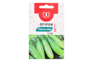 Насіння Огірок Пальчик 1г ТМ "1"