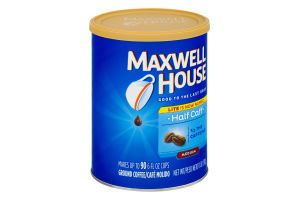 Maxwell House Ground Coffee Lite 1/2 The Caffeine Medium