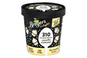Breyers Delights Low Fat Ice Cream Vanilla Cupcake