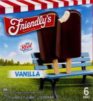 Friendly's Vanilla Ice Cream Bar - 6 CT