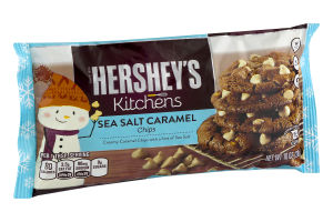 HERSHEY'S Kitchens Sea Salt Caramel Baking Chips, 10 oz