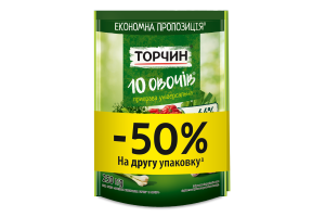 Приправа универсальная 10 овощей Торчин д/п 2х250г