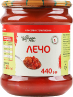 Конс Лечо Українська Зірка 440 г скл. /СКО