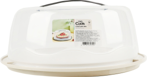 Підставка для торту кругла з кришкою d30см №SC-304 Sun Cook 1шт