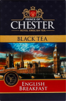 Бленд чаю чорного цейлонського байхового листового FBOP English breakfast Prince of Chester в/с к/у 80г