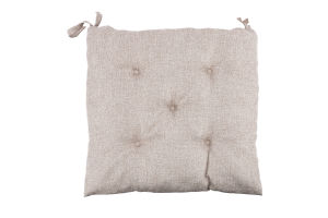 Подушка д/стільця бежева 38*38см Декоратор