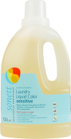 Рідина для прання для кольорових тканин органічна концентрат нейтральна Sensitive Sonett 1.5л