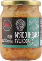 М'ясо ТМК Індика Тушковане 500г скло