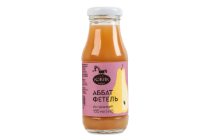 Сок неосветлённый пастеризованный грушевый Аббат Фетель Gourmet Коник с/бут 195мл