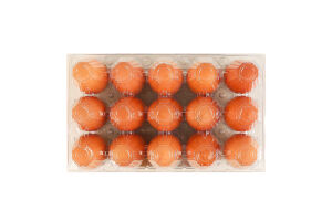 Яйця курячі столові вищої категорії Кошик Життя п/у 15шт