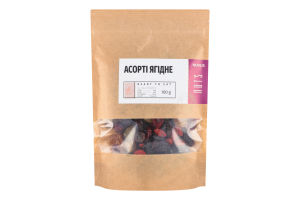 Ассорти ягодное Novus д/п 100г