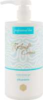 Крем-гель д/душу Для чутливої шкіри з протеїнами шовку 750мл з дозатором Ti Amo Crema