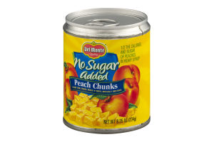 Del Monte No Sugar Added Peach Chunks