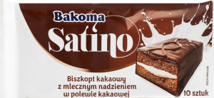 Бісквіт Bakoma Сатіно з молочною начинкою