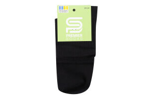 Шкарпетки підл Premier socks вис спорт чорн р22-24