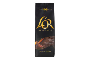 Кофе натуральный жареный молотый Forza Dark Roast L’OR м/у 250г