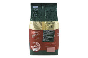 Кава натуральна смажена в зернах Intenso Cafe crema Jacobs м/у 1кг