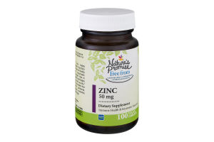Nature's Promise 50mg Zinc - 100 CT