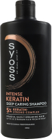 Шампунь для хрупких, ломких волос Intense keratin Syoss 440мл