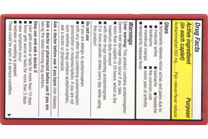 CareOne 8 Hour Pain Relief Extended-Release Tablets Pain Reliever-Fever Reducer - 100 CT