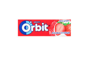 Резинка жевательная без сахара Лесная земляника Orbit м/у 14г