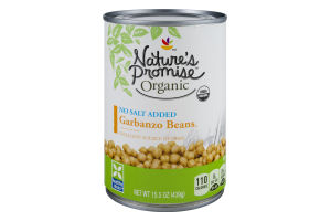 Nature's Promise Organic Garbanzo Beans No Salt Added