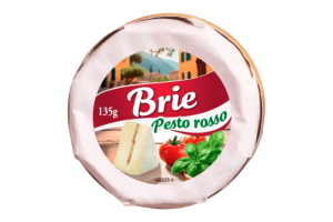 Сир м'який Brie Pesto Posso 30% 135г Milleret