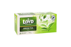 Чай зелений байховий дрібний Pure Loyd к/у 20х1.5г