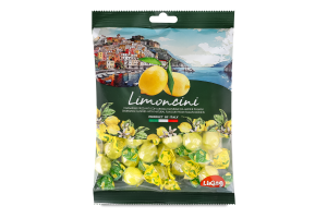 Цукерки Liking Італійськ лимон Limoncini 175г
