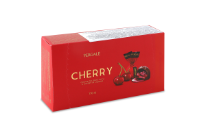 Конфеты шоколадные с вишней в алкоголе Cherry Pergale к/у 170г