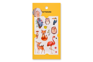 Тату Tattooshka Коала і 7 звіряток тимчасові