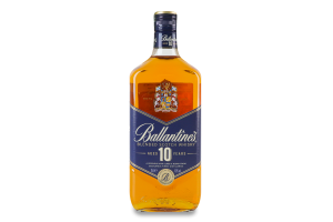 Віскі 700мл 40% шотландське купажоване 10YO Ballantine's пл