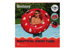 Круг надувной для детей от 12лет d119см №36353 Bestway 1шт