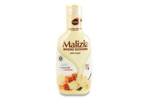 Гель-піна для ванни та душу MILK & CARAMEL ТМ MALIZIA 1л