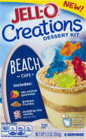 Jell-O Creations Dessert Kit Beach Cups