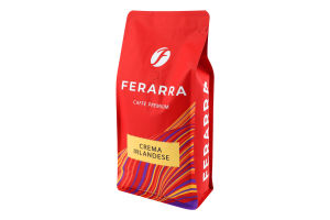 Кофе натуральный жареный в зернах с ароматом ирландского крема Crema Irlandese Ferarra в/с м/у 1кг