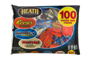 Hershey's Snack Size Candy Assortment - 100 CT